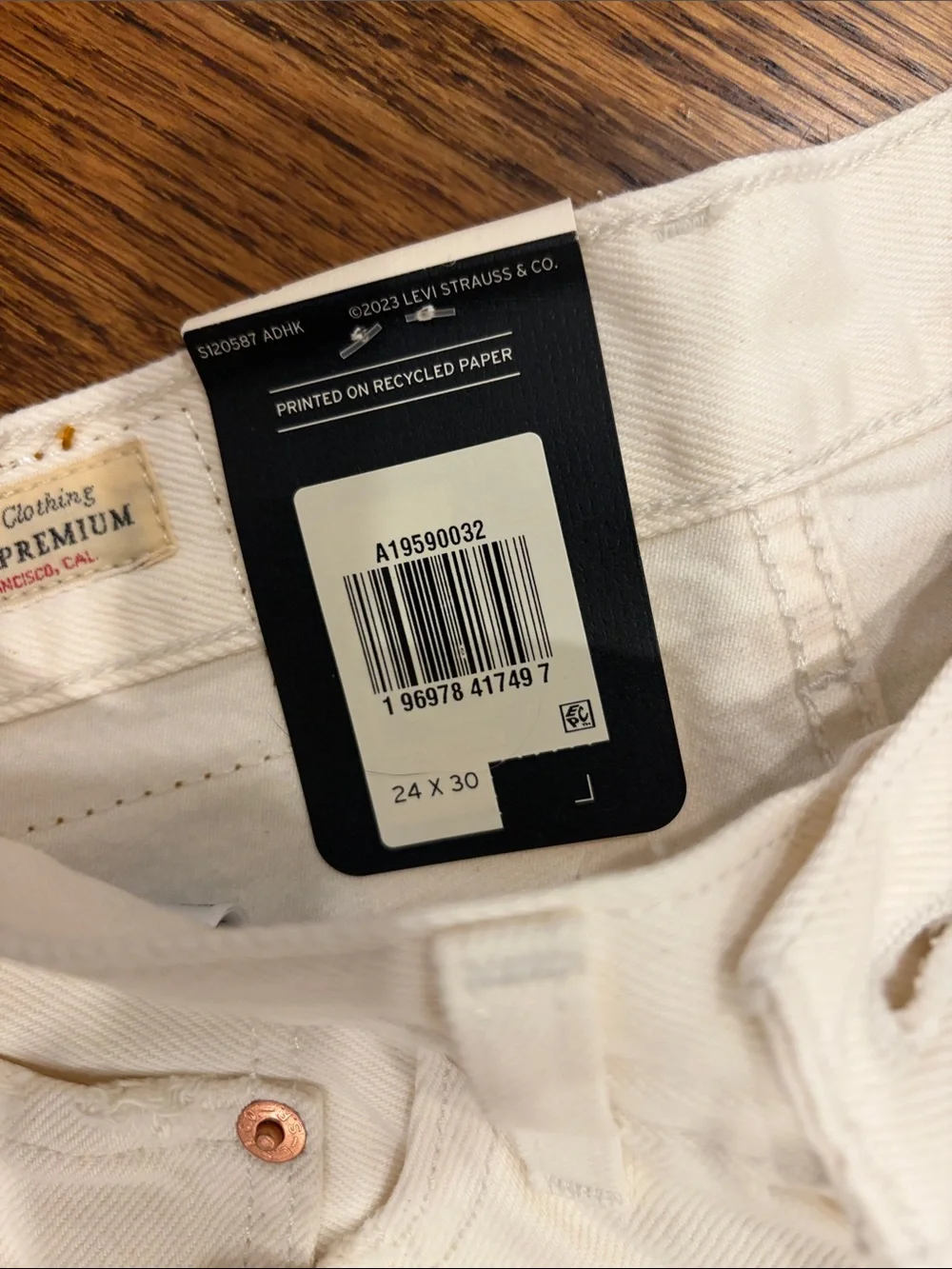 Levis classic straight